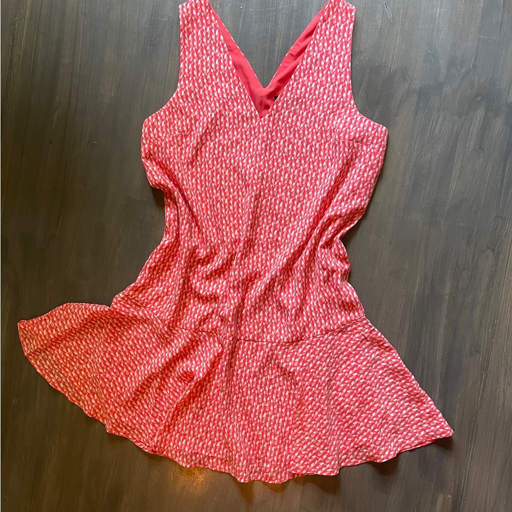Banana Republic Vibrant Pink Backless Dress